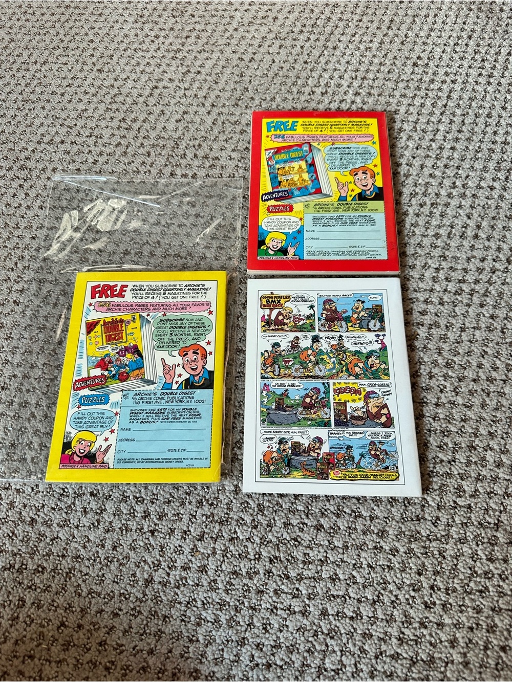 Archie Digest Comics Digest Bundle - Yellow, Red, White Covers. 2 Holiday - Picture 4 of 4